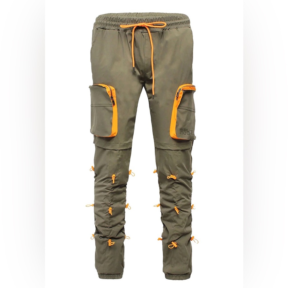 NYLON BUNGEE UTILITY JOGGERS